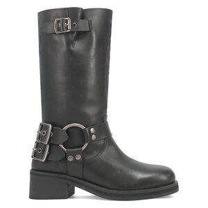 Dingo Black Harlee Motorcycle Boots